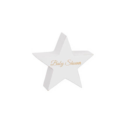 Stående stjärna "Baby Shower"