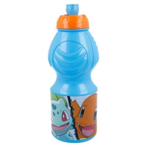 Pokemon Vattenflaska/Sportflaska för Barn 400ml Blå