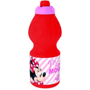 Disney Mimmi Pigg Vattenflaska/Sportflaska 400ml Röd