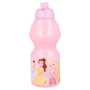 Disney Prinsessor Vattenflaska/Sportflaska för Barn 400ml Rosa