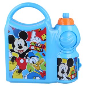 Matlåda Lunchbox med vattenflaska Musse Pigg
