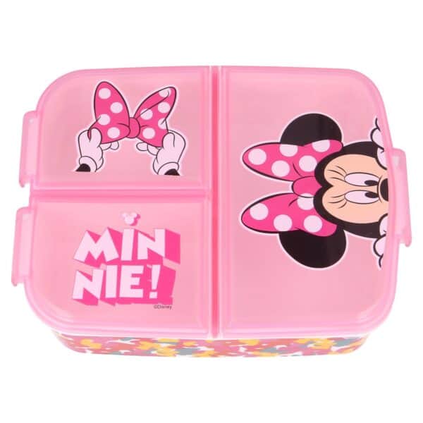 Matlåda Lunchbox Disney Mimmi Pigg 3-fack - Bild 2