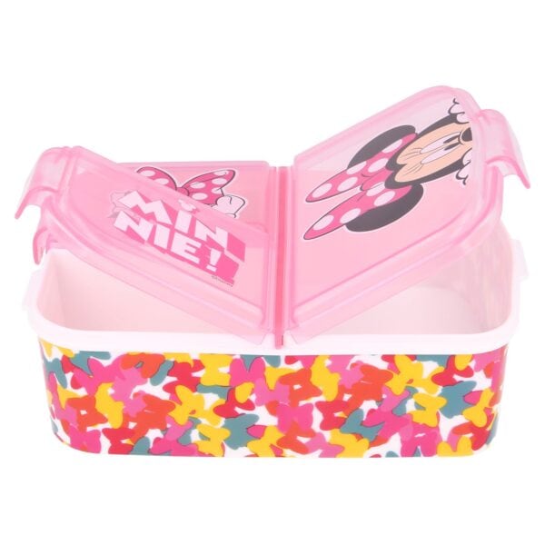 Matlåda Lunchbox Disney Mimmi Pigg 3-fack - Bild 3