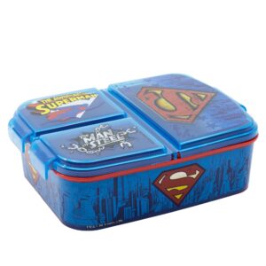 Matlåda Lunchbox Stålmannen 3-fack