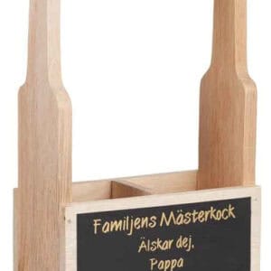 Trälåda Familjens Mästerkock Svart