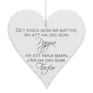 Skylt Pappa...Farfar