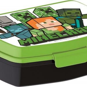 Matlåda Lunchbox Minecraft Grön