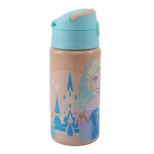 Frost Aluminium Vattenflaska/Sportflaska med krok för Barn 500 ml
