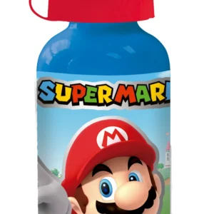 Super Mario Aluminium Vattenflaska/Sportflaska för Barn 400 ml