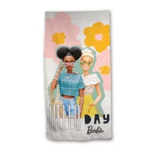 Badhandduk Barbie 70x140 cm