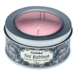 Buddha Vaxljus i Burk
