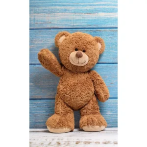 Handduk Björn 30x50cm Gästhandduk 100% Bomull