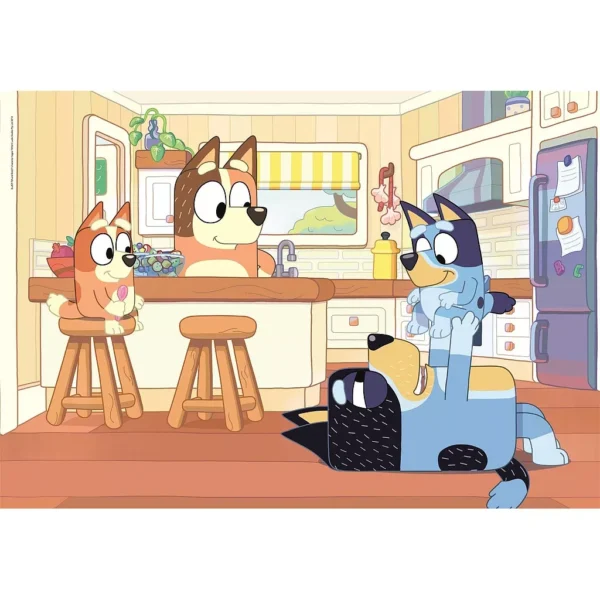 Bluey Pussel 104 bitar Clementoni Super Color - Bild 2