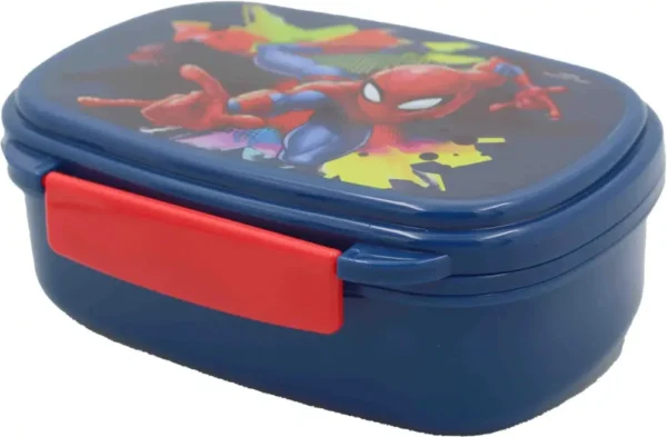 Spindelmannen Matlåda Lunchbox med Bestick - Bild 3
