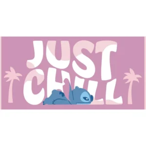 Disney Lilo and Stitch Just Chill Badhandduk 70x140 cm