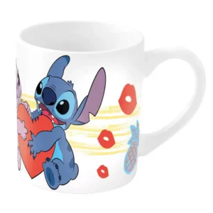 Disney Lilo och Stitch Hjärta porslinsmugg 235 ml