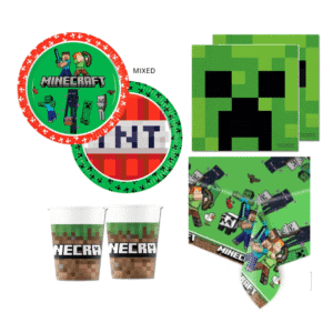 Kalaspaket till Barnkalas Minecraft 37 delar 8-personer