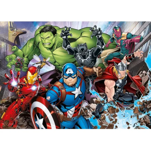 Avengers Against the Threat 2x60 bitar Clementoni-pussel - Bild 2
