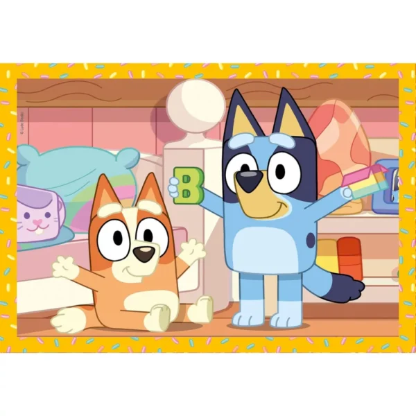 Bluey 4-i-1 Pussel Clementoni Clementoni 12-24 bitar - Bild 5