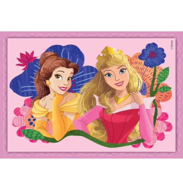 Disney Prinsessor 4-i-1 Pussel 12-24 bitar  Clementoni - Bild 5