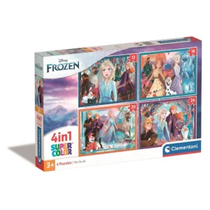 Disney Frost  4-i-1-pussel 12-24 bitar