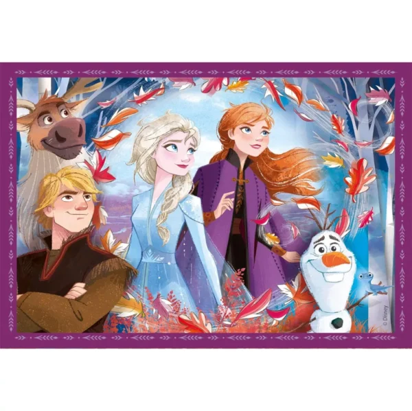 Disney Frost  4-i-1-pussel 12-24 bitar - Bild 4