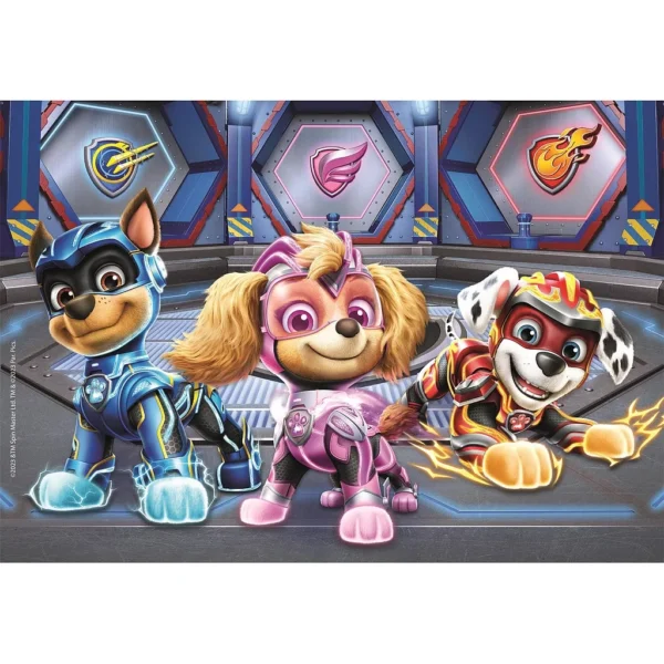 Paw Patrol Mighty 2x60-bitars pussel - Bild 2