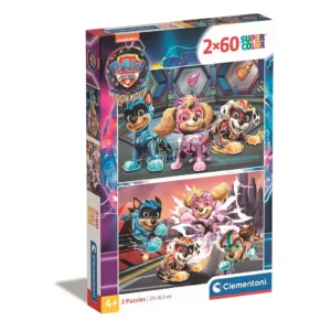Paw Patrol Mighty 2x60-bitars pussel