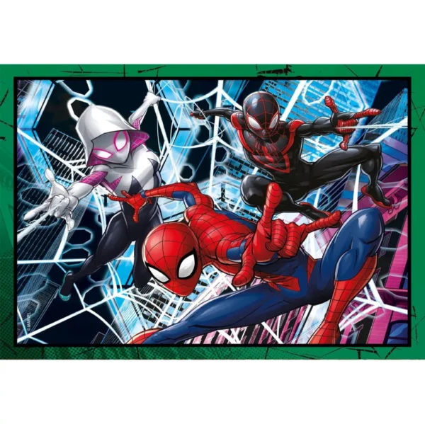 Marvel Spider-Man 4-i-1 Pussel 12-24 bitar  Clementoni - Bild 5