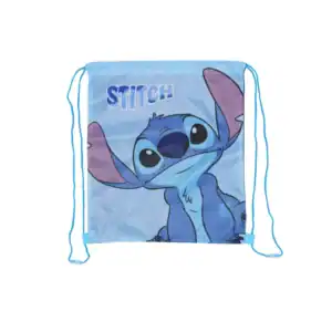 Lilo och Stitch Disney  Blå sportväska, gympapåse 40 cm