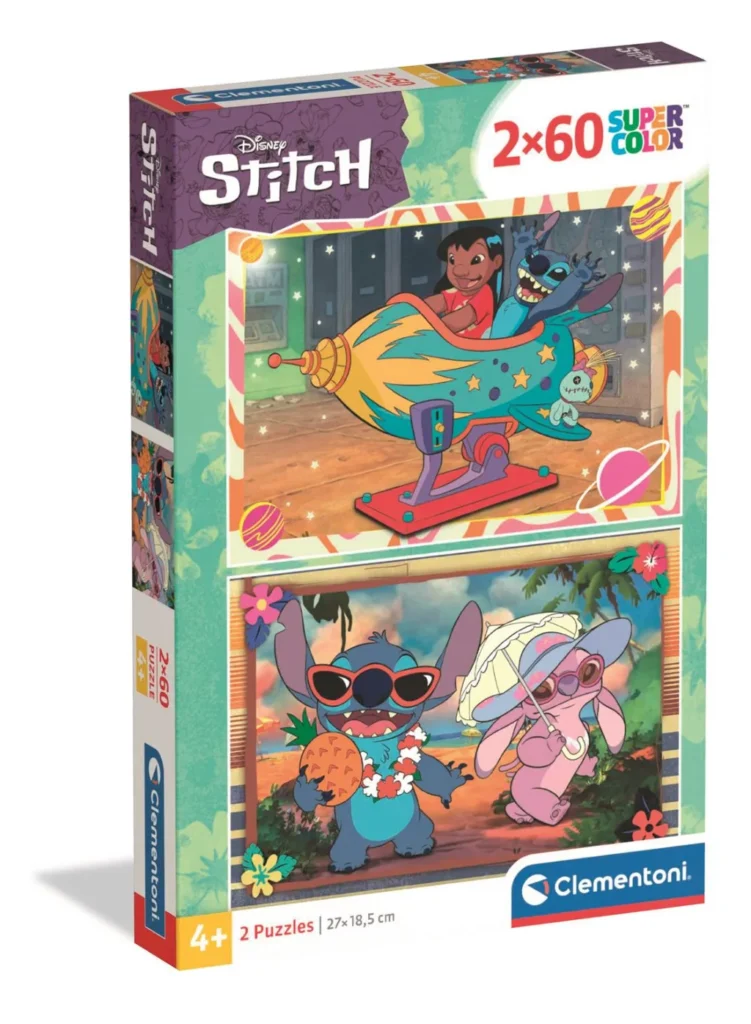Disney Lilo och Stitch 2x60-bitars pussel