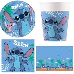 Kalaspaket till Barnkalas Lilo och Stitch 37 delar 8-personer