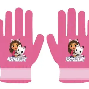 Gabbys Dockskåp Vantar Barnvantar – Gabbys Dockskåp Rosa