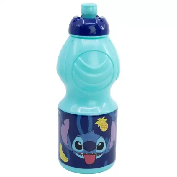 Lilo och Stitch Vattenflaska/Sportflaska för Barn 400ml Blå - Bild 2
