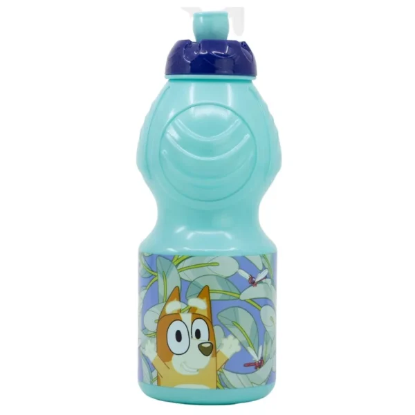 Bluey Sportflaska 400 ml – BPA-fri Vattenflaska med Pip – Barnflaska & Skola – Bluey Motiv - Bild 2