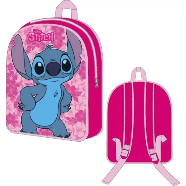 Lilo & Stitch Ryggsäck Barn 30 cm Förskola – Skolväska Polyester Rosa - Bild 5