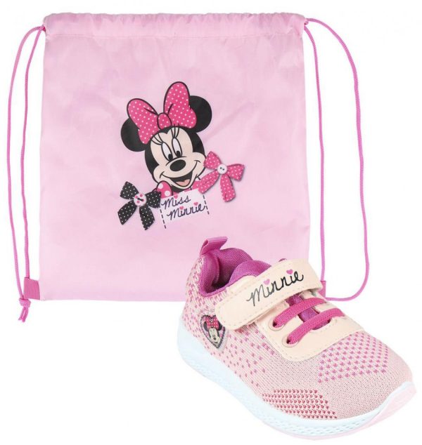 Disney Minnie Barnskor sneakers med gympapåse storlek 27