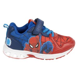 Spindelmannen Barnskor sneakers med LED-belysning storlek 32