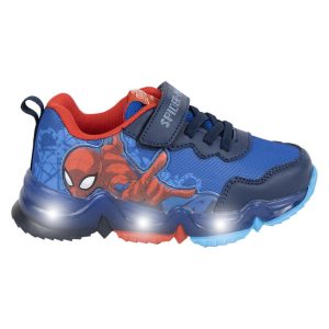 Spiderman LED-flashande skor storlek 30