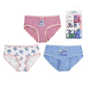 Disney Lilo and Stitch Angel barnunderkläder, trosor 3-pack 4–5 år / 104–110 cm