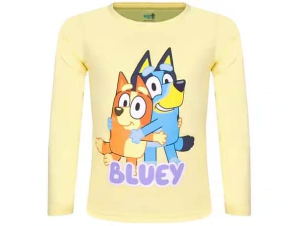 Bluey Hug Yellow barntröja med lång ärm, 3 år / 98 cm