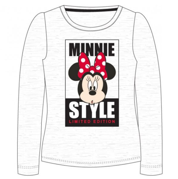 Disney Minnie Style Grey långärmad tröja barn 7 år / 122 cm