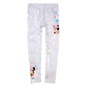 Disney Mimmi Pigg Starlight holografiska leggings barn 8 år / 128 cm