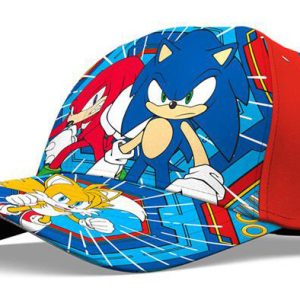 Sonic the Hedgehog Keps Barn 52 cm – Baseballkeps – Justerbar – Sonic Motiv