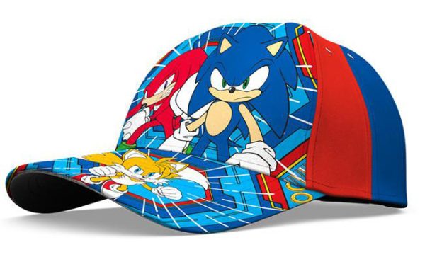 Sonic the Hedgehog Keps Barn 52 cm – Baseballkeps – Justerbar – Sonic Motiv