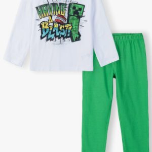 Minecraft barnpyjamas långärmad 10 år