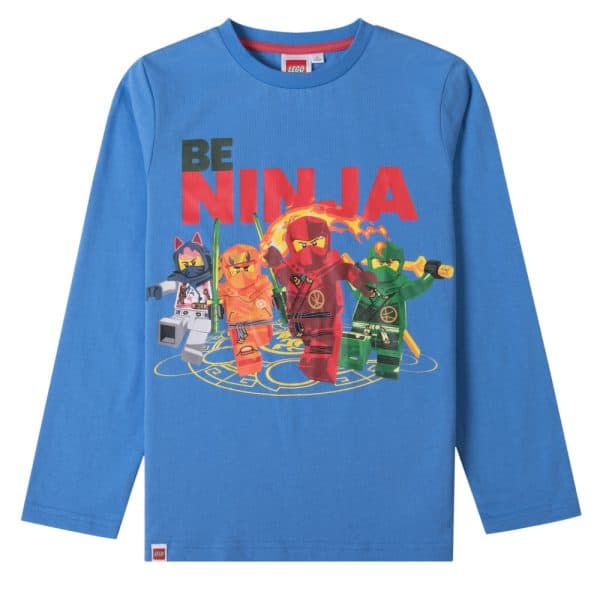 Lego Be Ninja Blue Ninjago barntröja med lång ärm, 5 år / 110 cm