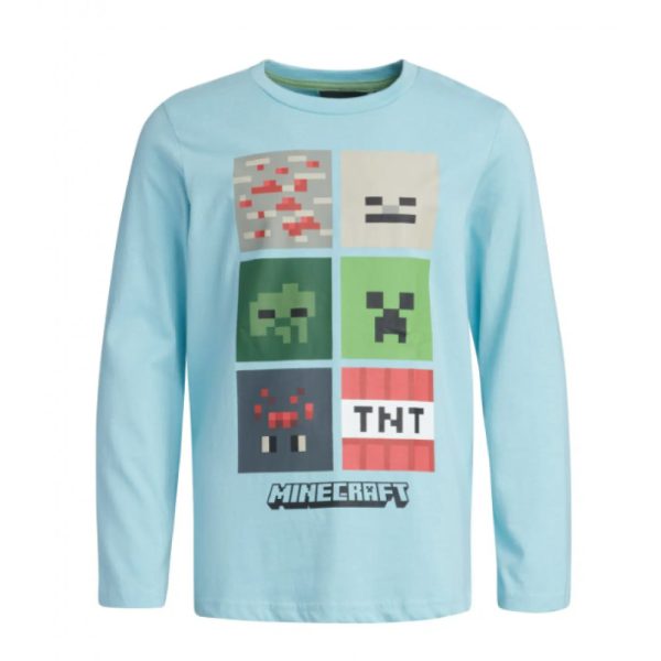 Minecraft Blockbuster långärmad t-shirt barn 6 år