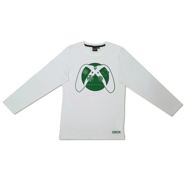 Xbox Endless White långärmad tröja för barn, 9 år / 134 cm