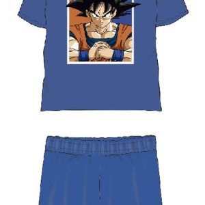 Dragon Ball Saiyan Blue kort pyjamas för barn 7 år / 122 cm